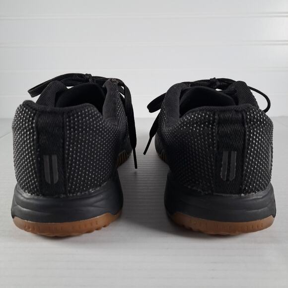 Nobull Outwork Edge Impact Strength Training Shoes Womens 8.5 Black Gum Sneakers - Picture 8 of 15